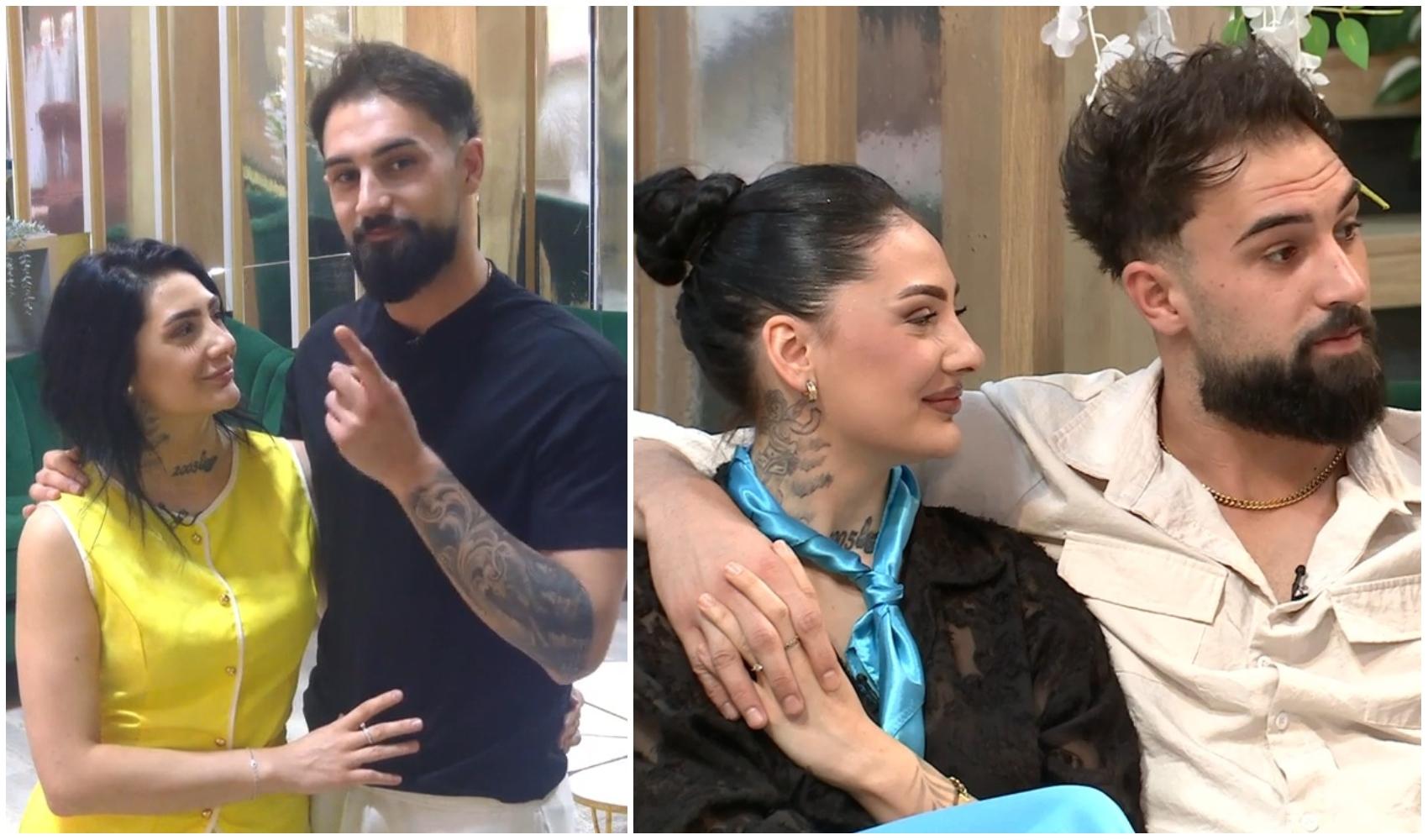 colaj foto cu giulia si alexandru si simona gherghe, la emisiunea mireasa sezonul 13