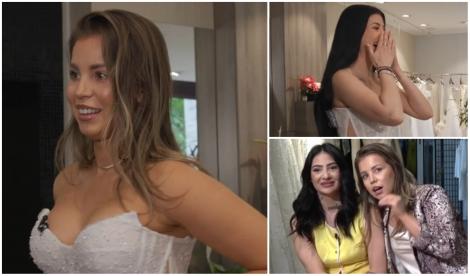 Mireasa, sezon 13. Concurentele și-au ales rochiile de mireasă! Au curs lacrimi de emoție. Ce ținute au ales pentru căsătorie