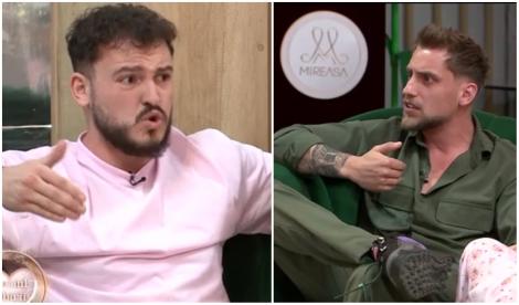 Mireasa, sezon 13. Sebastian și Alan, scandal de proporții cu acuzații dure! Ema a răbufnit și s-au dat cărțile pe față
