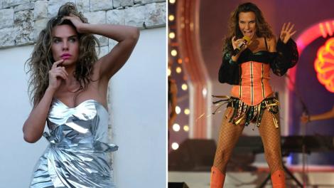 Anna Lesko, pictorial incendiar &icirc;ntr-un costum de baie prea mic pentru formele voluptoase. Cum a pozat &icirc;n fața camerei