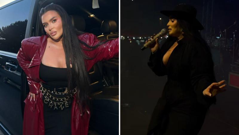 Cum a reacționat Oana Radu după ce un fan i-a îndreptat laserul în ochi în timpul concertului. Ce a putut să facă artista