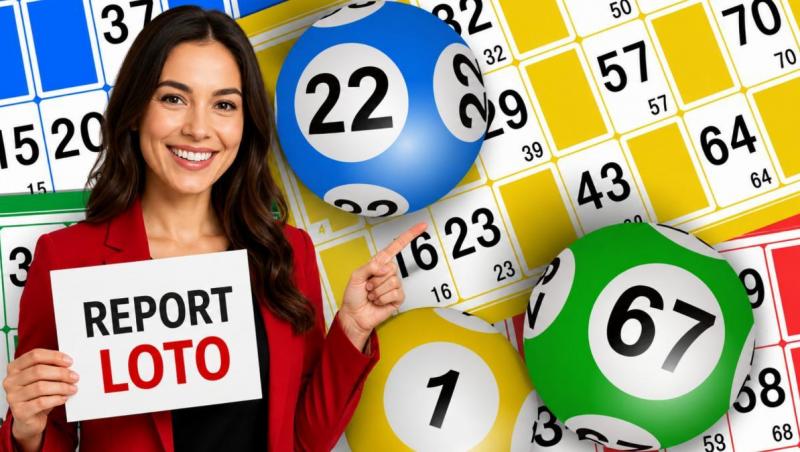 report loto, bile colorate