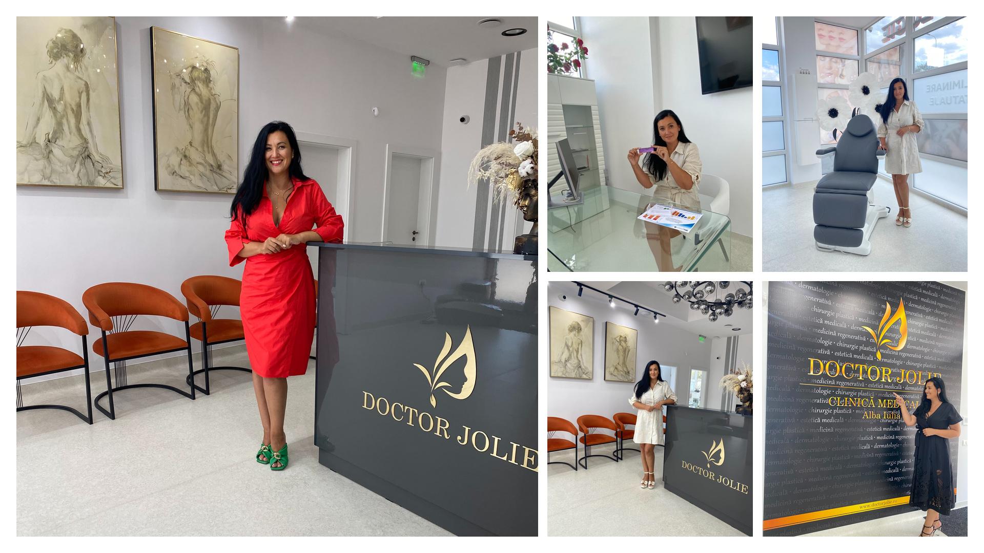 colaj foto cu imagini din clinica doctor jolie