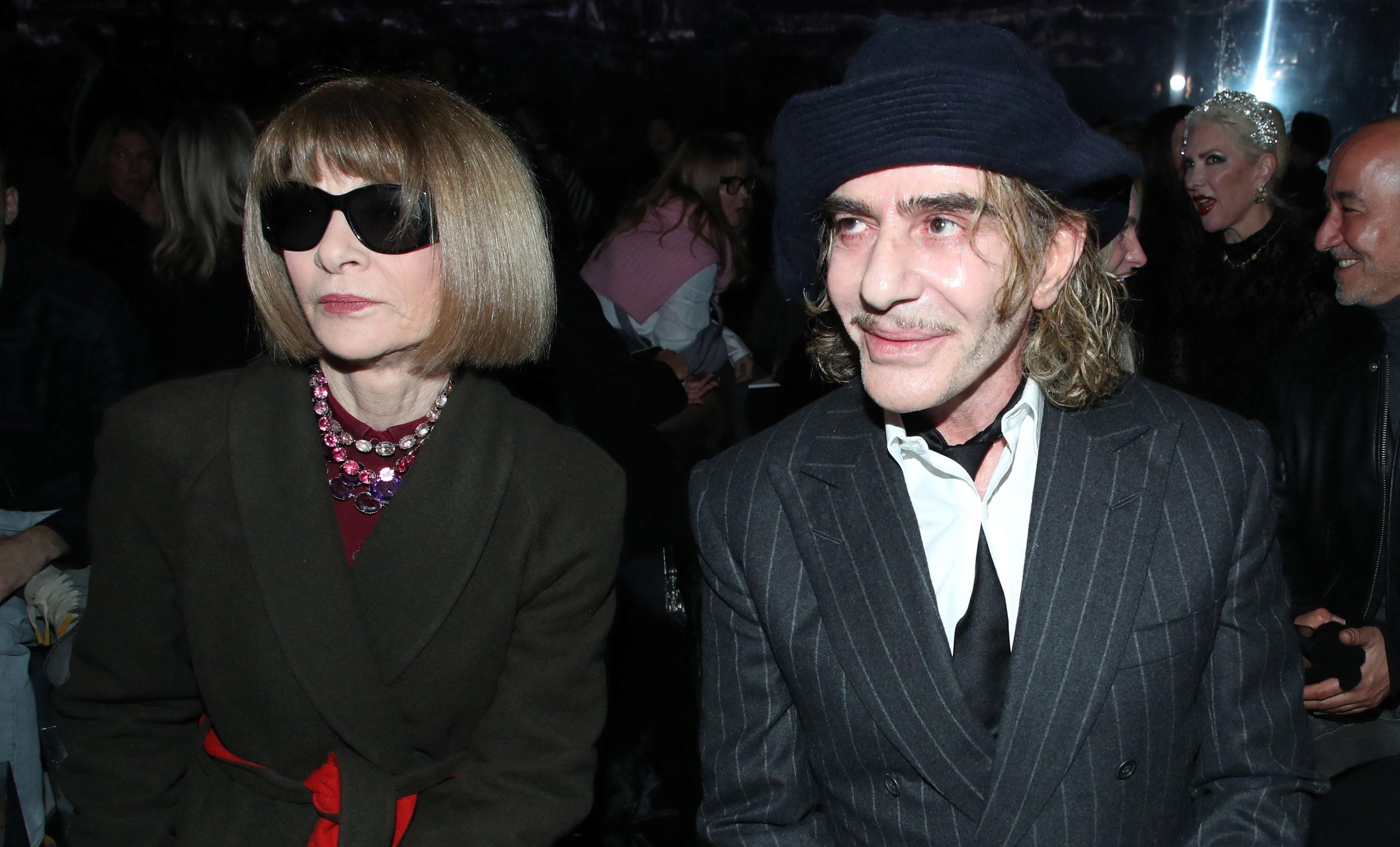 John Galliano și Anna Wintour