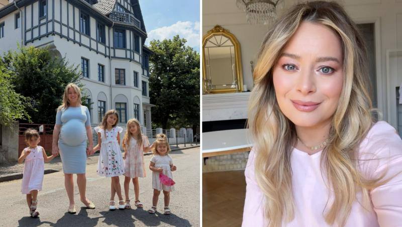 Cum arată casa în care locuiește Laura Cosoi cu familia sa. Camera fetițelor e ca din basme