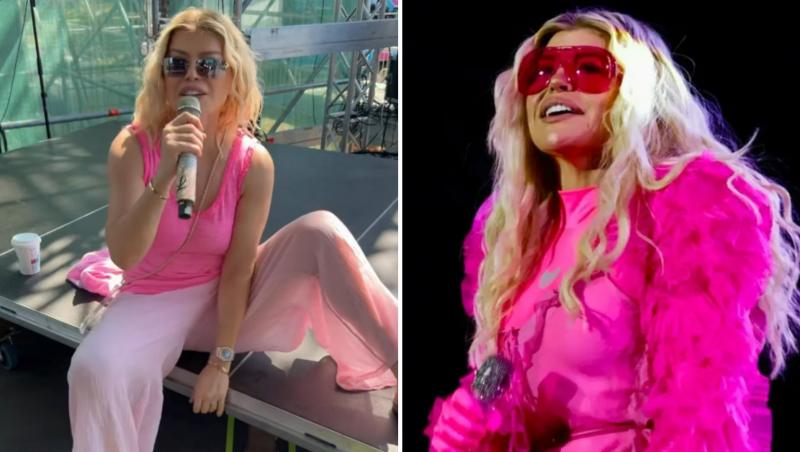 Loredana, copleșită de emoții pe scena din Bacău! Ce cadou a primit de la Cătălin Botezatu, care a numit-o „Madonna a Europei”