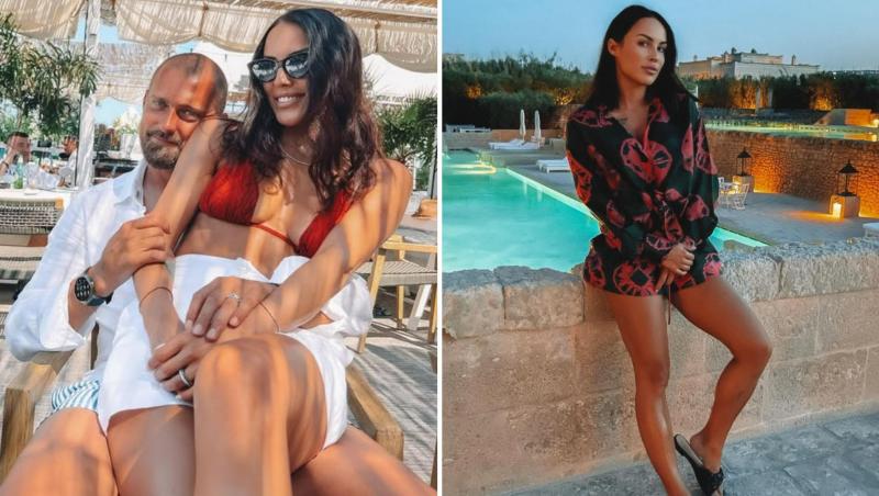 Imagini incendiare cu soția lui Gabi Tamaș în vacanța în Mauritius. Cât de bine arată Ioana în costum de baie