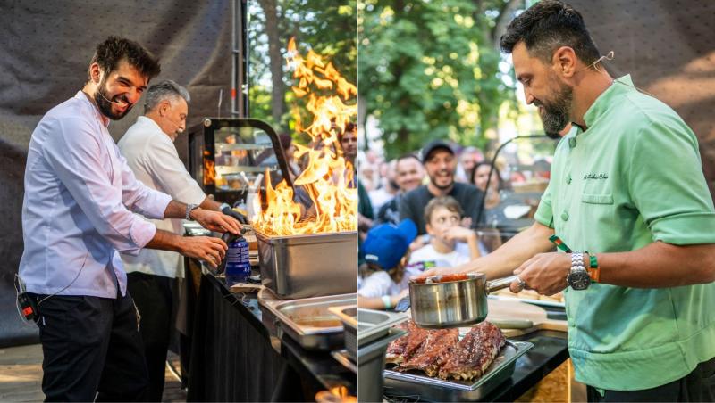 Chefii vin la Summer Well cu cele mai savuroase gustări de festival. Prima întâlnire cu publicul la standul Chefi la cuțite