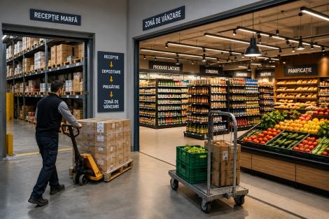 (P) De la recepția mărfii la raft: cum se organizează corect un magazin alimentar