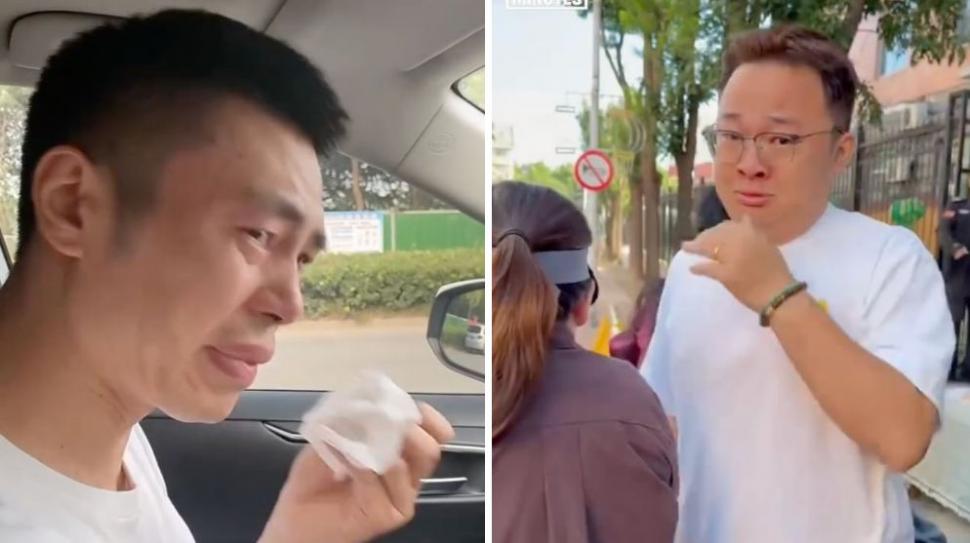Ce se &icirc;nt&acirc;mplă la porțile grădinițelor din China. Tații izbucnesc &icirc;n pl&acirc;ns după ce &icirc;și lasă copiii