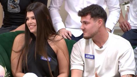 Mireasa, sezon 14. Claudia și Adrian sunt oficial &icirc;ntr-o cunoaștere: &bdquo;Mă simt foarte bine &icirc;n prezența ei&rdquo;