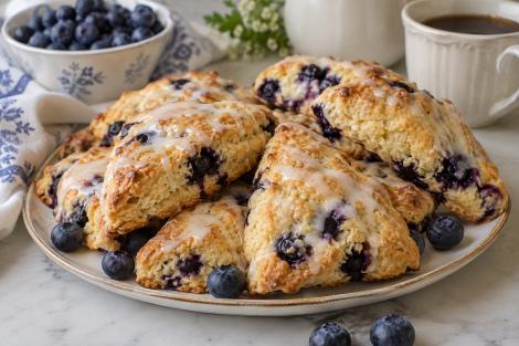 Scones cu afine. Rețetă de gustări fragede, aromate și ușor de preparat