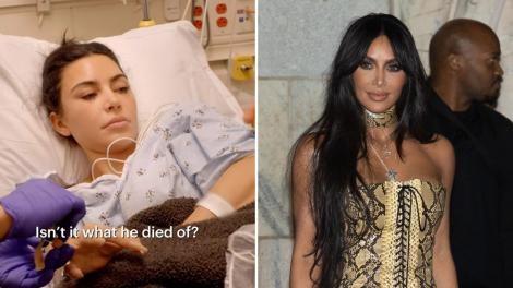 Kim Kardashian, internată &icirc;n spital după ce a fost diagnosticată cu aceeași afecțiune de care a suferit tatăl său &icirc;nainte să moară