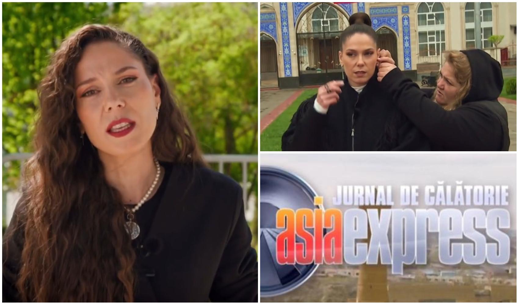 colaj foto cu irina fodor la asia express-drumul matasii