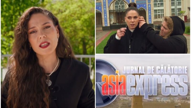 colaj foto cu irina fodor la asia express-drumul matasii