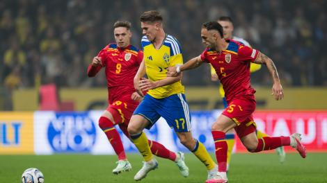 Suedia - Rom&acirc;nia 2-1. &Icirc;nfr&acirc;ngere la debut pentru Gica Hagi! Meciul s-a văzut liveVIDEO pe Antena 1 și AntenaPLAY!