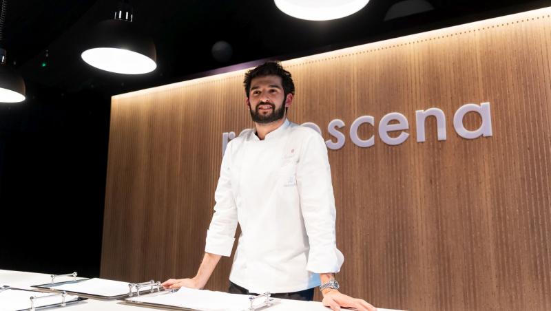 imagine cu chef richard abou zaki la restaurantul sau, retroscena