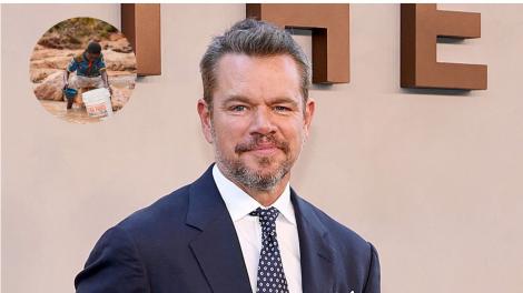 Matt Damon a transformat o experiență care l-a marcat &icirc;ntr-o misiune uriașă. Peste 92 de milioane de oameni au fost ajutați