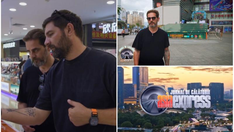 colaj foto cu producatorii asia express-drumul matasii la cel mai mare mall de tehnologie din Shenzhen
