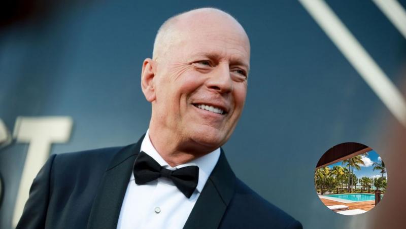 Cum arată paradisul de pe o insulă construit de Bruce Willis. Are 3 case și 4 piscine. S-a vândut cu 27 de milioane de dolari