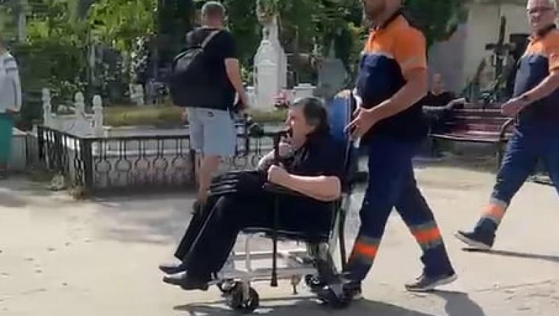 Apariție rară la înmormântarea Ancăi Pandrea. Sora regretatei actrițe a venit să o conducă pe ultimul drum