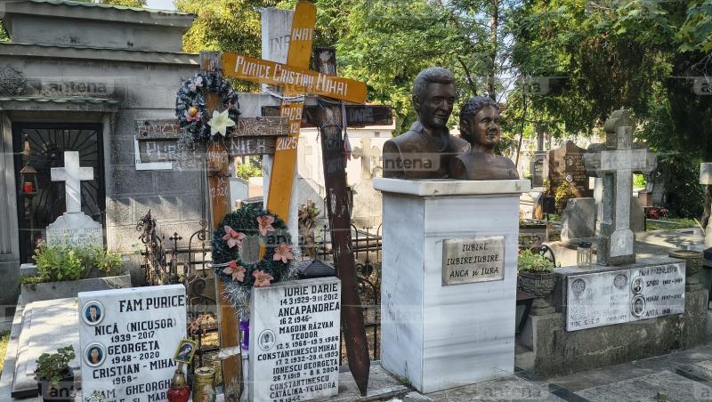 Apariție rară la înmormântarea Ancăi Pandrea. Sora regretatei actrițe a venit să o conducă pe ultimul drum