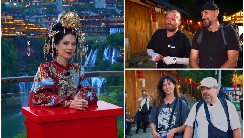 colaj foto cu irina fodor si concurenti de la asia express