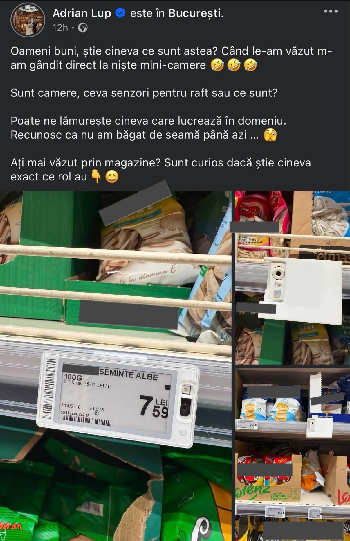 Adrian Lup, nedumerit de ce a găsit într-un magazin