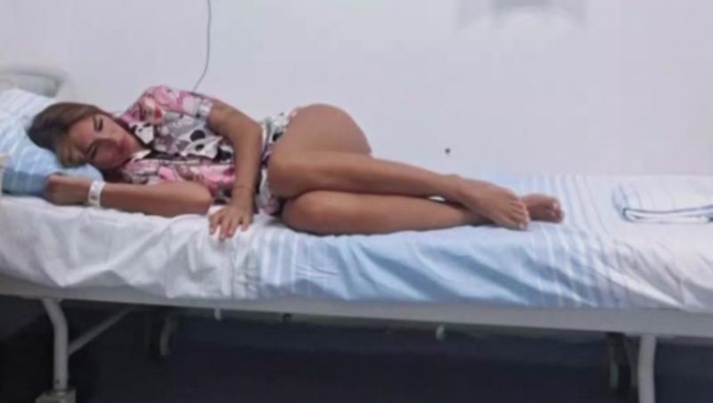 Cristina Petre, la spital