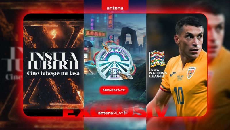 Insula Iubirii &ndash; fenomen absolut &icirc;n streaming: AntenaPLAY rescrie recordurile pieței video on demand
