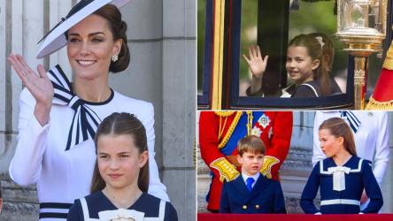Prințesa Charlotte și-a protejat mama la prima apariție publică a lui Kate Middleton după diagnosticul de cancer.Ce a făcut micuța