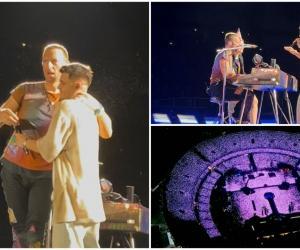 SURSE: Babasha a pregătit o surpriză pe scenă la al doilea concert Coldplay