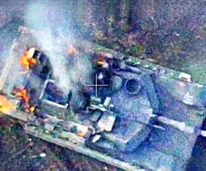 Ucrainenii au retras tancurile americane Abrams de pe front pentru că erau lovite de ruşi cu dronele. Au distrus cinci tancuri în aproape 2 luni