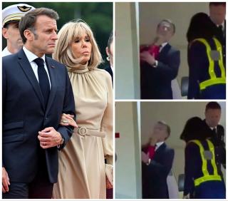 Cum a reacționat, de fapt, Emmanuel Macron după momentul viral în care a fost împins de soția lui. Ce au observat experții în limbaj nonverbal