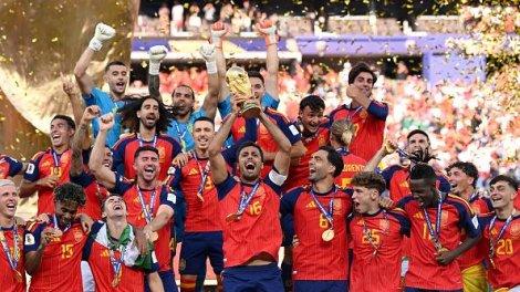 Spania, noua campioană mondială! Ibericii au &icirc;nvins Argentina &icirc;n finală, &icirc;n direct la Antena 1 și AntenaPLAY!