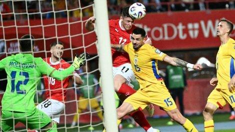 Telespectatorii au trăit intens întâlnirea dintre Austria și România din preliminariile World Cup 2026!  Meciul, lider de audiență