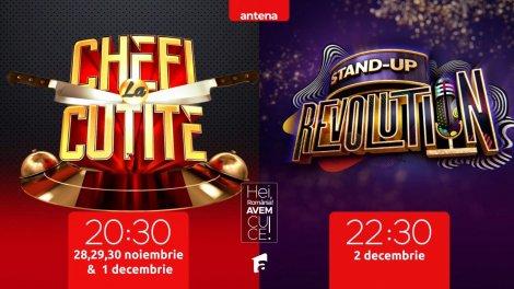 Program TV special pe 30 noiembrie și 1 decembrie 2022. Ce vezi la Antena 1