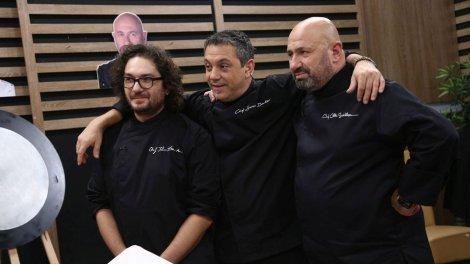 Sezonul 10 Chefi la cuțite aniversează un deceniu de când Sorin Bontea, Florin Dumitrescu și Cătălin Scărlătescu se cunosc