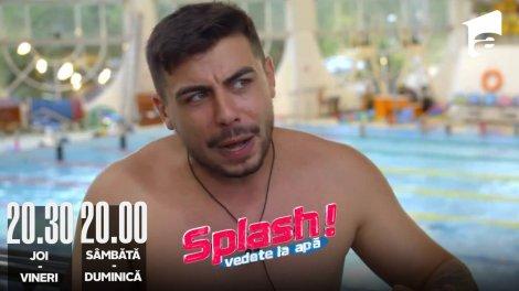 Ion Șaulescu de la Mireasa a făcut show la Splash! Ce au surprins camerele 