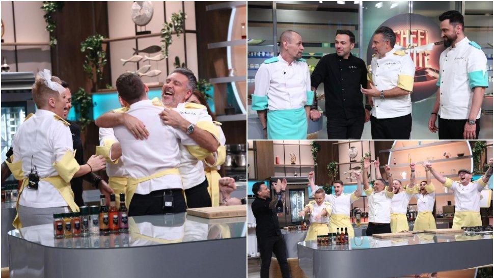 Chefi la cuțite, lider de audiență Echipa lui Chef Alexandru Sautner a câștigat battle-ul de aseară