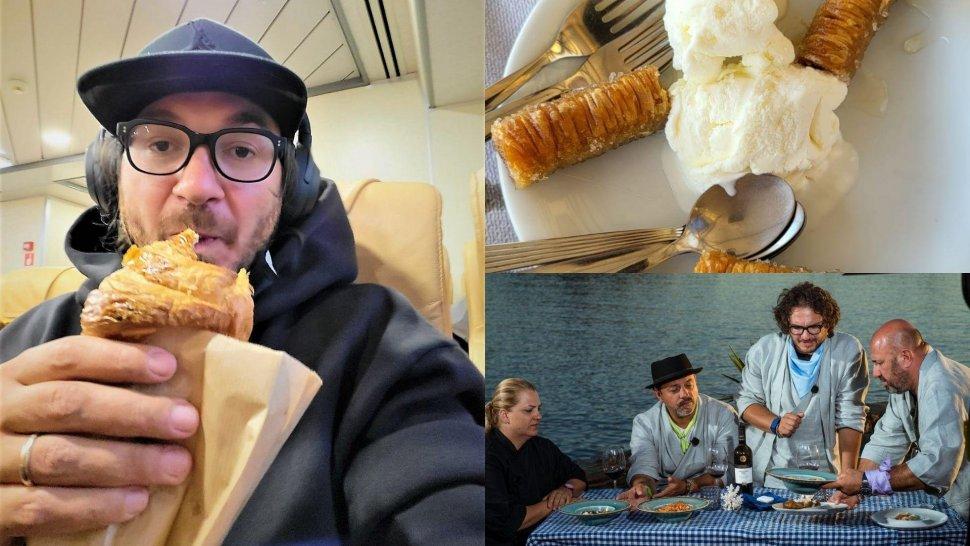 Chef Dumitrescu, fan al dulciurilor greceşti: „A fost cel mai bun desert gustat vreodată”. Show-ul începe în februarie, la Antena1