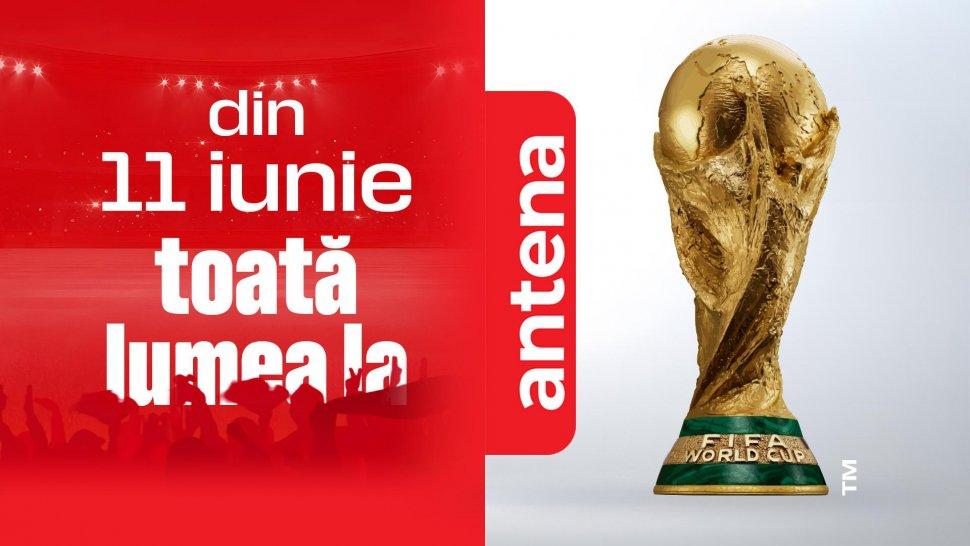 Din 11 iunie, Toată lumea la Antena! FIFA World Cup 2026&trade; &icirc;ncepe exclusiv &icirc;n Universul Antena
