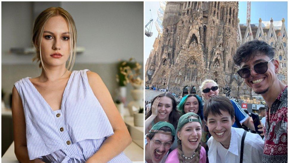 Ilinca Gheorghiu, vacanță alături de colegii din „Ana, Mi-ai fost scrisă în ADN”: „Eram în mare îmbrăcați și râdeam cu lacrimi”