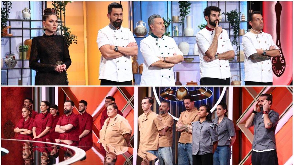 Chefi la cuțite, 22 aprilie 2026. Dublă eliminare! Ce concurenți au părăsit competiția. Ce echipe au pierdut c&acirc;te un om