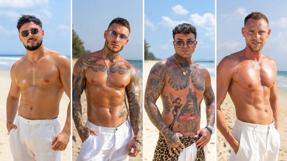 George, Iulian, Daniel și Eduard &ndash; următoarele patru nume pe lista ispitelor masculine din sezonul MAXIM Insula Iubirii!