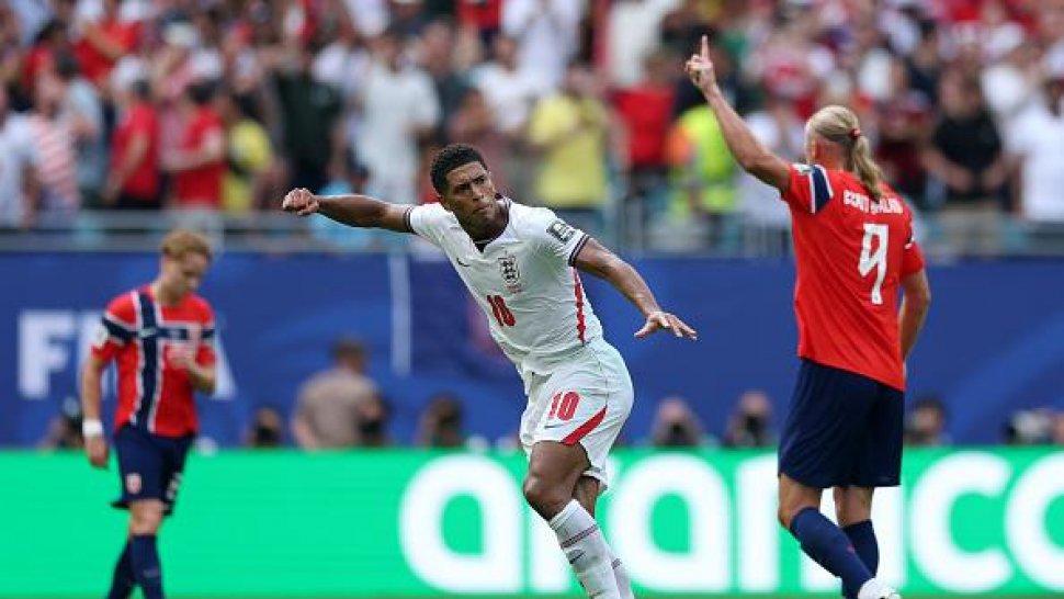 Norvegia - Anglia 1-2. "Dubla" lui Bellingham &icirc;i califică pe britanici &icirc;n semifinale!