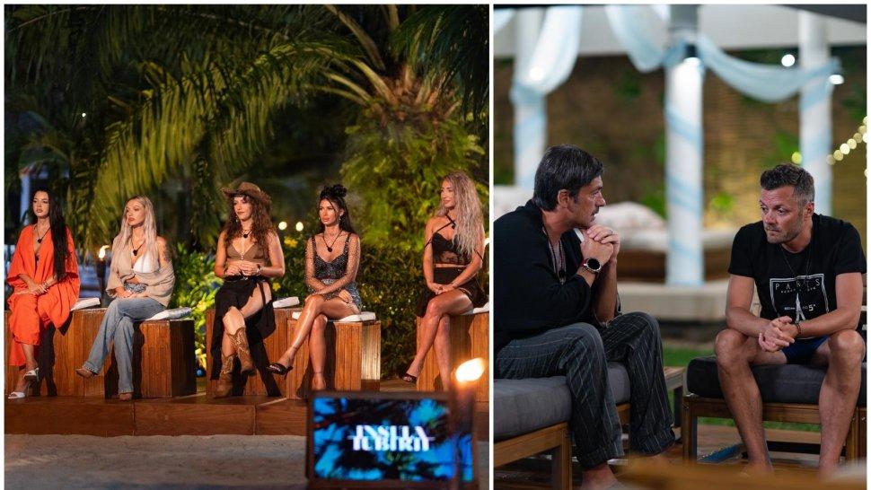 Insula Iubirii, lider de audiență. Întrebările și tensiunea au acaparat vila băieților! Diseară, trăirile se aprind la bonfire