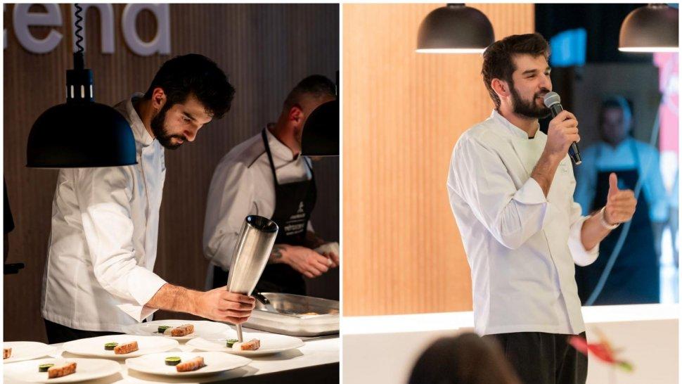 Chef Richard Abou Zaki a deschis pop-up-ul Retroscena cu o seară memorabilă. Ce surpriză a pregătit. Imagini spectaculoase