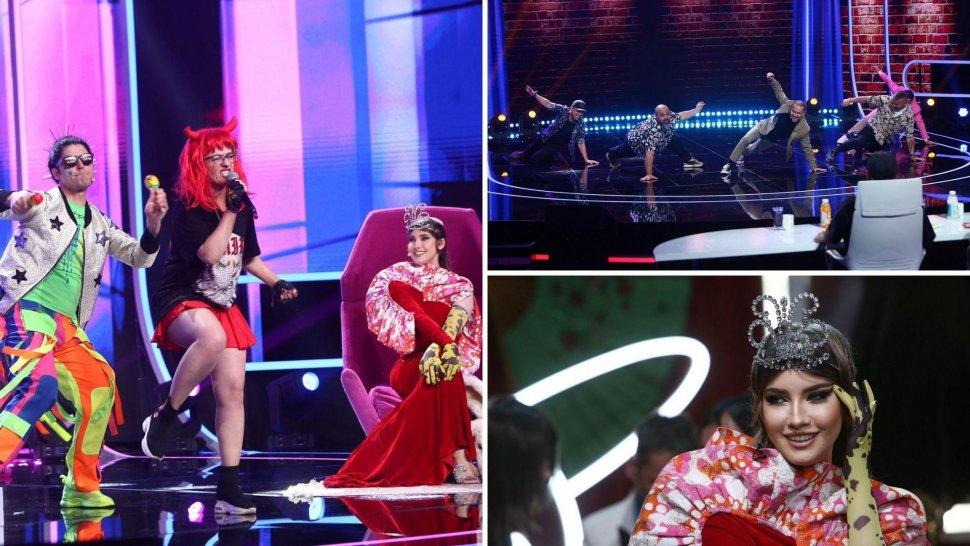 Iulia Albu, roast uimitor pentru Cortea în Gala Combinațiilor Explozive. Șerban Copoț și Dan Badea, prinși într-un show de dans