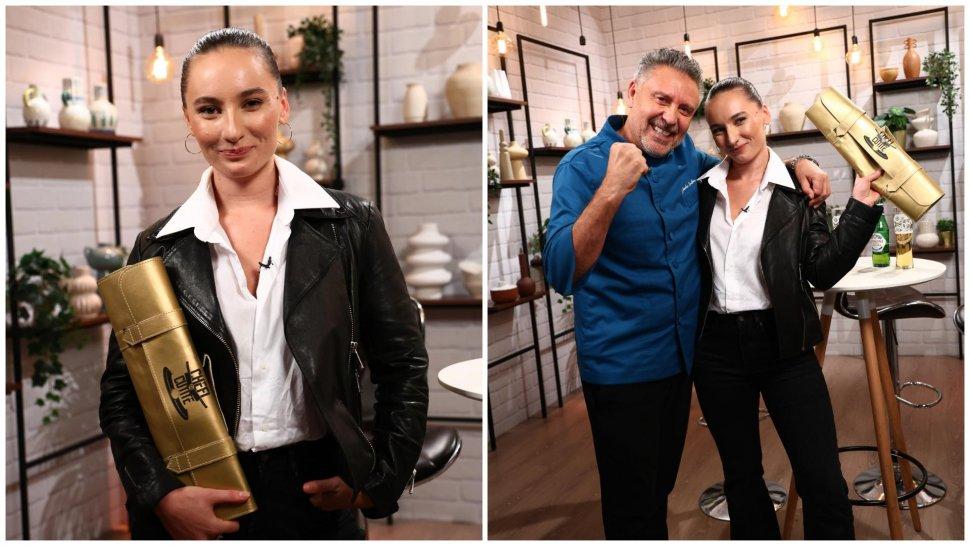 Cine este Marina Luca. Cuțitul de aur al lui chef Sautner din sezonul 17 Chefi la cuțite a gătit deserturi pentru mari celebrități